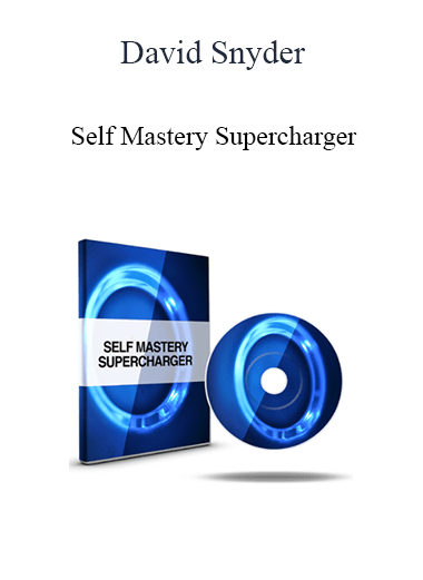 David Snyder - Self Mastery Supercharger