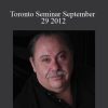 [Download Now] David X – Toronto Seminar September 29 2012