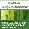 Dean LeBaron – Treasury of Investment Wisdom