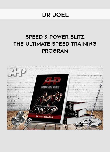 [Download Now] Dr Joel - Speed & Power Blitz - The Ultimate Speed Training Program