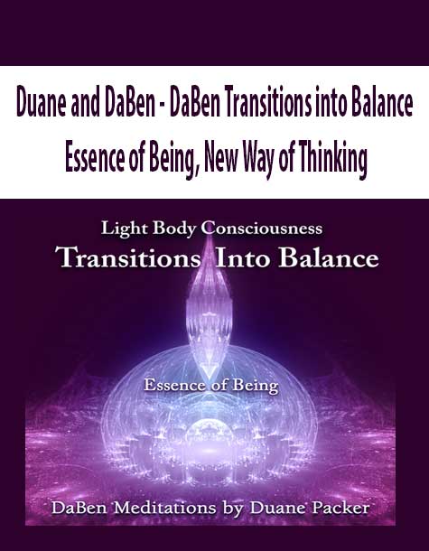 [Download Now] Duane and DaBen - DaBen Transitions into Balance: Essence of Being