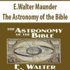 E.Walter Maunder – The Astronomy of the Bible