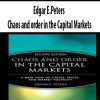 Edgar E.Peters – Chaos and order in the Capital Markets