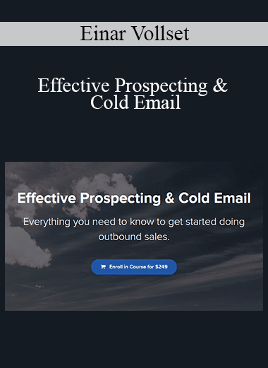 Einar Vollset - Effective Prospecting & Cold Email