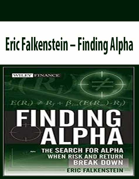 Eric Falkenstein – Finding Alpha