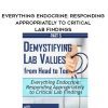 [Download Now] Everything Endocrine: Responding Appropriately to Critical Lab Findings - Cyndi Zarbano