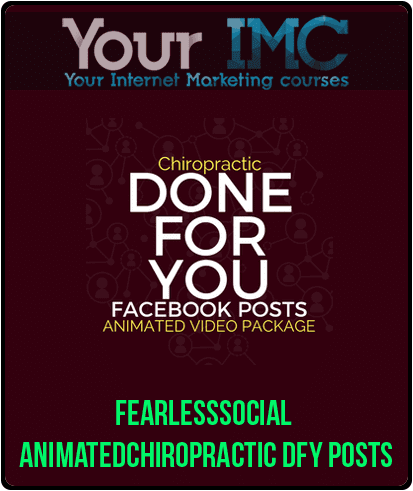 FearLessSocial - AnimatedChiropractic DFY Posts