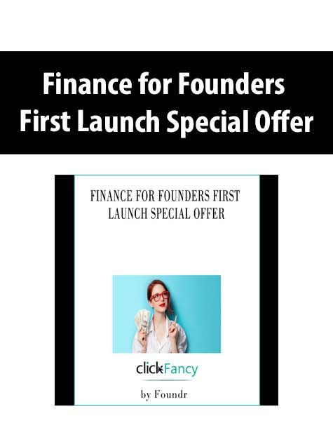 [Download Now] Foundr – Finance for Founders First Launch Special Offer