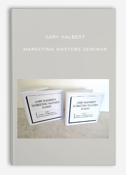 [Download Now] Gary Halbert - Marketing Masters Seminar