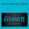 Gary M. Douglas - Art of Greatness Sep-18 Rome