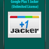 Google Plus 1 Jacker (Unlimited License)