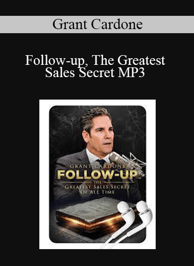 Grant Cardone - Follow-up