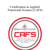 Gray Institute - Certification in Applied Functional Science (CAFS)