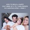 How to Build a Happy Cult Qrde of 2 to 7 Girlfriends in 3 months Intro + Week 1