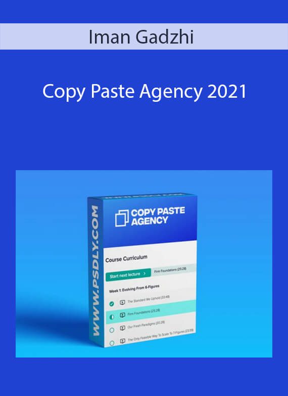 Copy Paste Agency 2021 - Iman Gadzhi