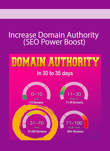 Increase Domain Authority (SEO Power Boost)