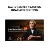 [Download Now] Masterclass - David Mamet Teaches Dramatic Writing (Copy)