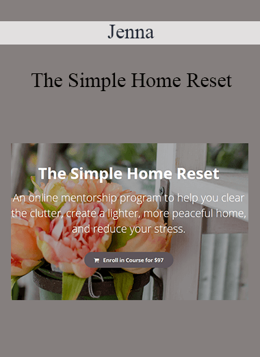 Jenna - The Simple Home Reset