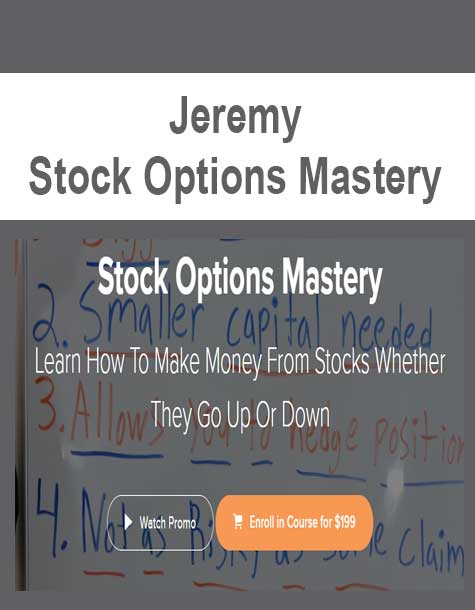 [Download Now] Jeremy - Stock Options Mastery