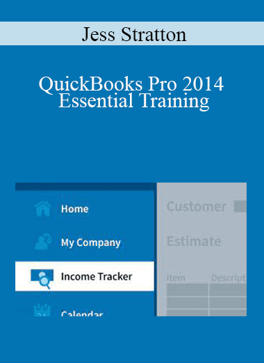 Jess Stratton - QuickBooks Pro 2014 Essential Training