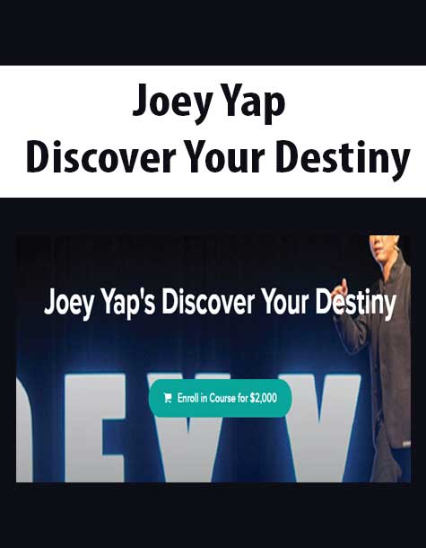 [Download Now] Joey Yap - Discover Your Destiny