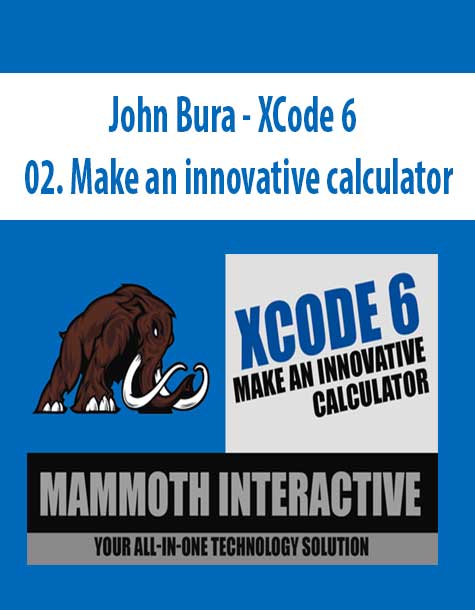 [Download Now] John Bura - XCode 6 - 02. Make an innovative calculator