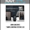 [Download Now] John Carlton’s - “Simple Writing System 2.0″