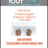 John Overdurf - Telecoaching U Online - Module Four