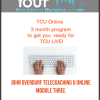 John Overdurf - Telecoaching U Online - Module Three