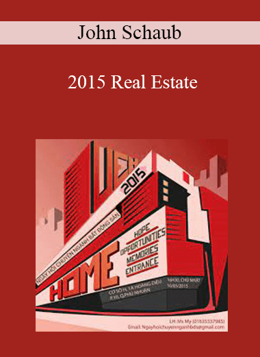 John Schaub - 2015 Real Estate