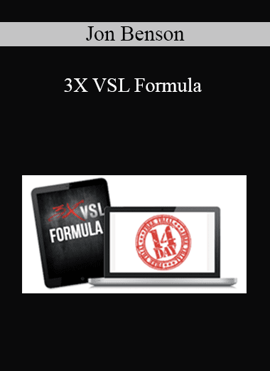 Jon Benson - 3X VSL Formula