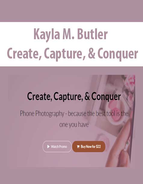 [Download Now] Kayla M. Butler - Create