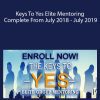 Kenrick Cleveland - Keys To Yes Elite Mentoring Complete From July 2018 - July 2019