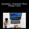 Laurent Bernut - QuantInsti - Systematic Short Selling Course