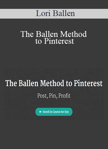 Lori Ballen - The Ballen Method to Pinterest