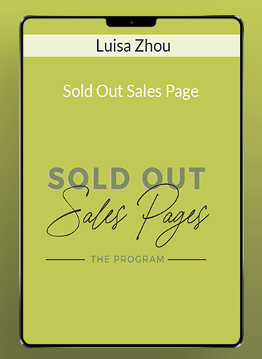 Luisa Zhou - Sold Out Sales Page