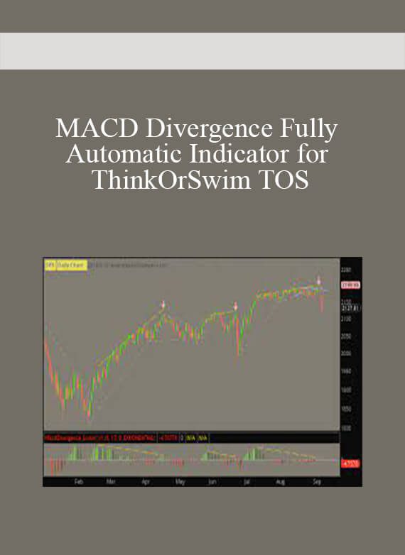 [Download Now] MACD Divergence Fully Automatic Indicator for ThinkOrSwim TOS