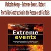 Malcolm Kemp – Extreme Events. Robust Portfolio Construction in the Presence of Fat Tails