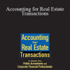 Maria K. Davis - Accounting for Real Estate Transactions