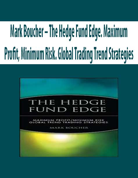 Mark Boucher – The Hedge Fund Edge. Maximum Profit