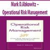 Mark D.Abkowitz – Operational Risk Management