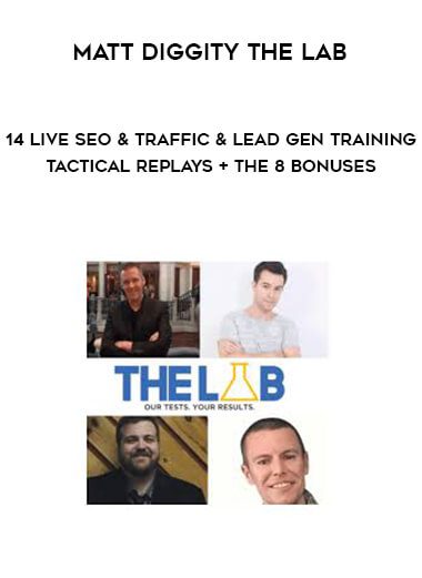 [Download Now] Matt Diggity - The Lab Result - 14 live SEO & Leadgen Training