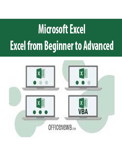 [Download Now] Microsoft Excel – Excel from Beginner to Advanced