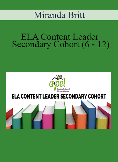 Miranda Britt - ELA Content Leader: Secondary Cohort (6 - 12)