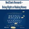 Ned Davis Research – Being Right or Making Money