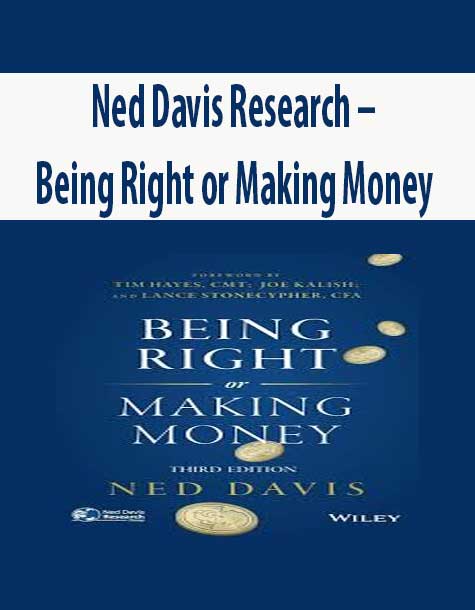 Ned Davis Research – Being Right or Making Money