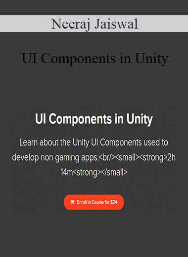 Neeraj Jaiswal - UI Components in Unity