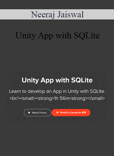 Neeraj Jaiswal - Unity App with SQLite