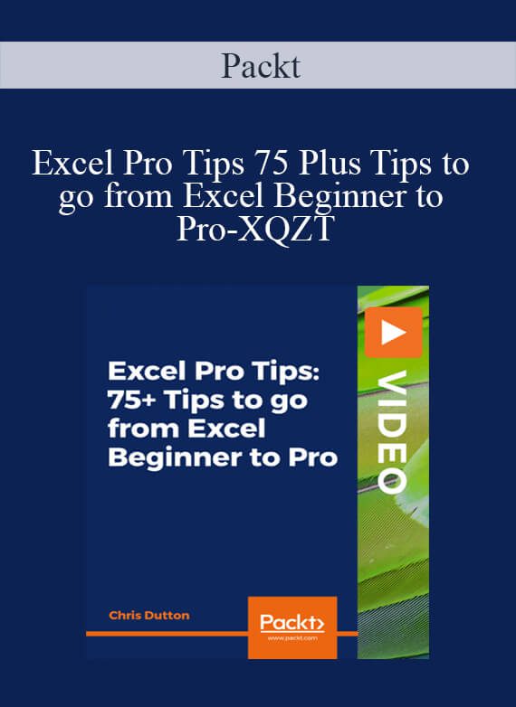 Packt – Excel Pro Tips 75 Plus Tips to go from Excel Beginner to Pro-XQZT