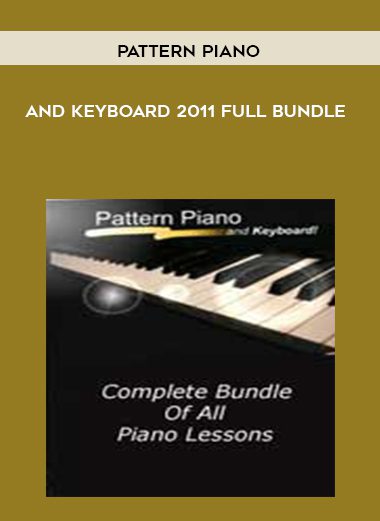 Pattern Piano and Keyboard 2011 Full Bundle